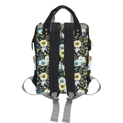 Anemone Pattern Print Design AM03 Diaper Bag Backpack