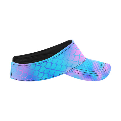 Mermaid Scales Pattern Print Design 04 Unisex Sun Visor