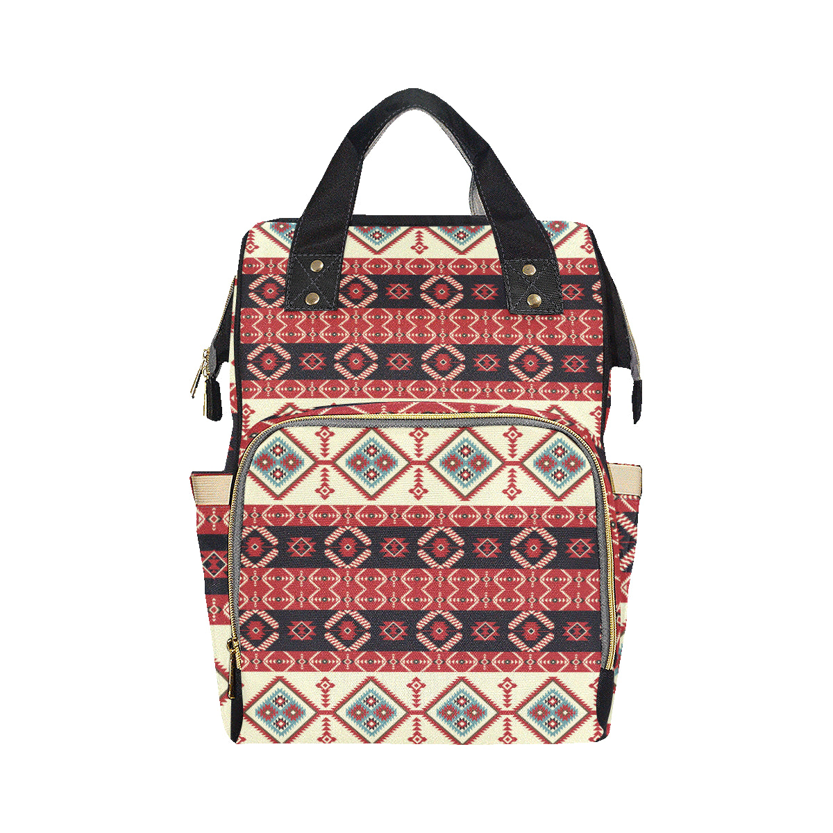 Navajo Pattern Print Design A05 Diaper Bag Backpack
