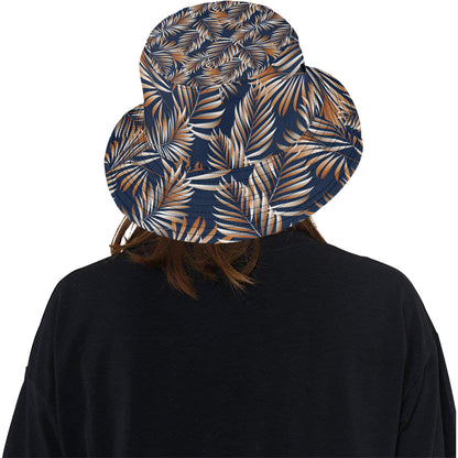 Tropical Flower Pattern Print Design TF07 Unisex Bucket Hat