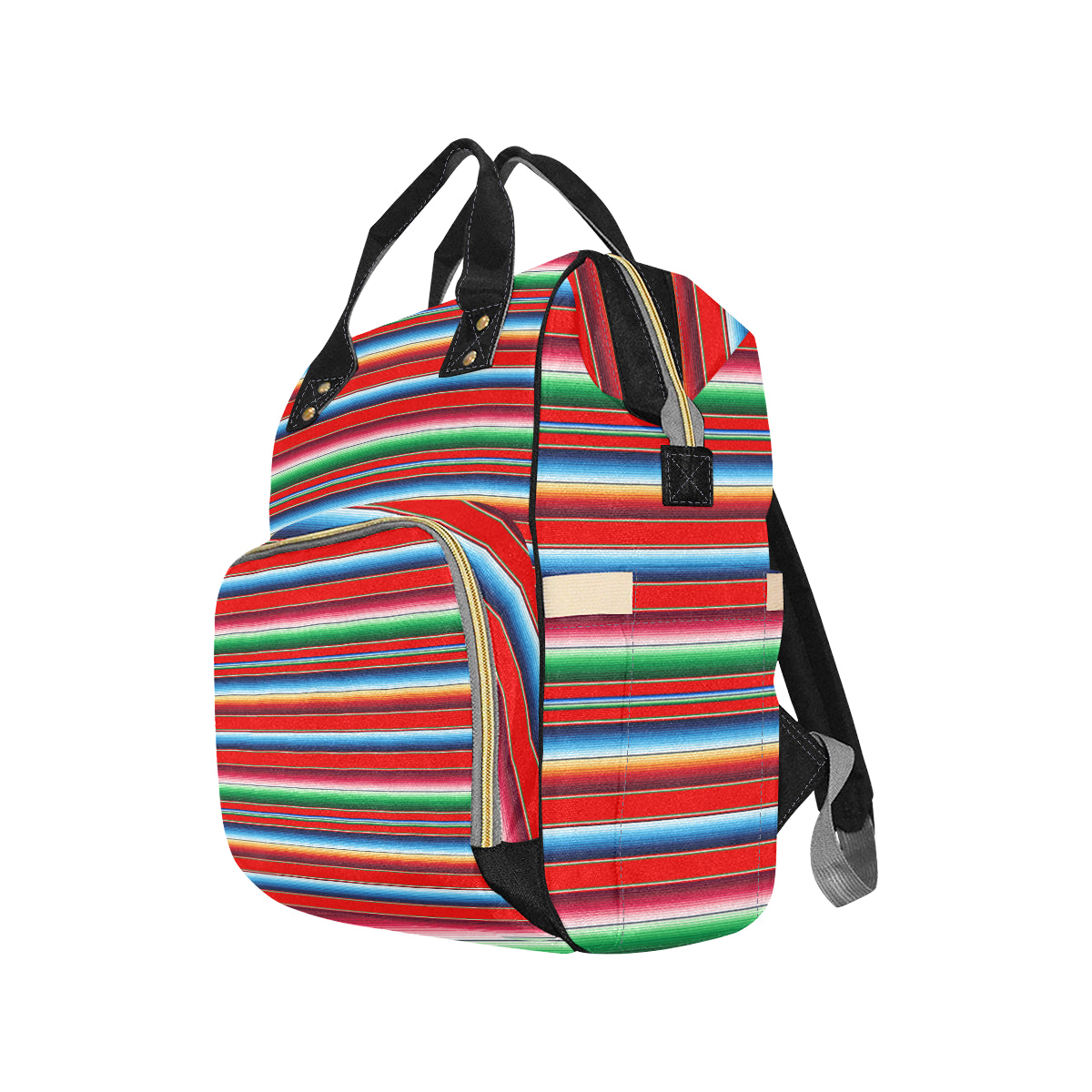 Serape Print Diaper Bag Backpack