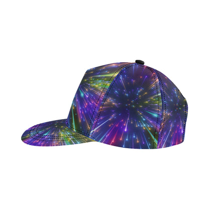 Celestial Rainbow Speed Light Snapback Cap