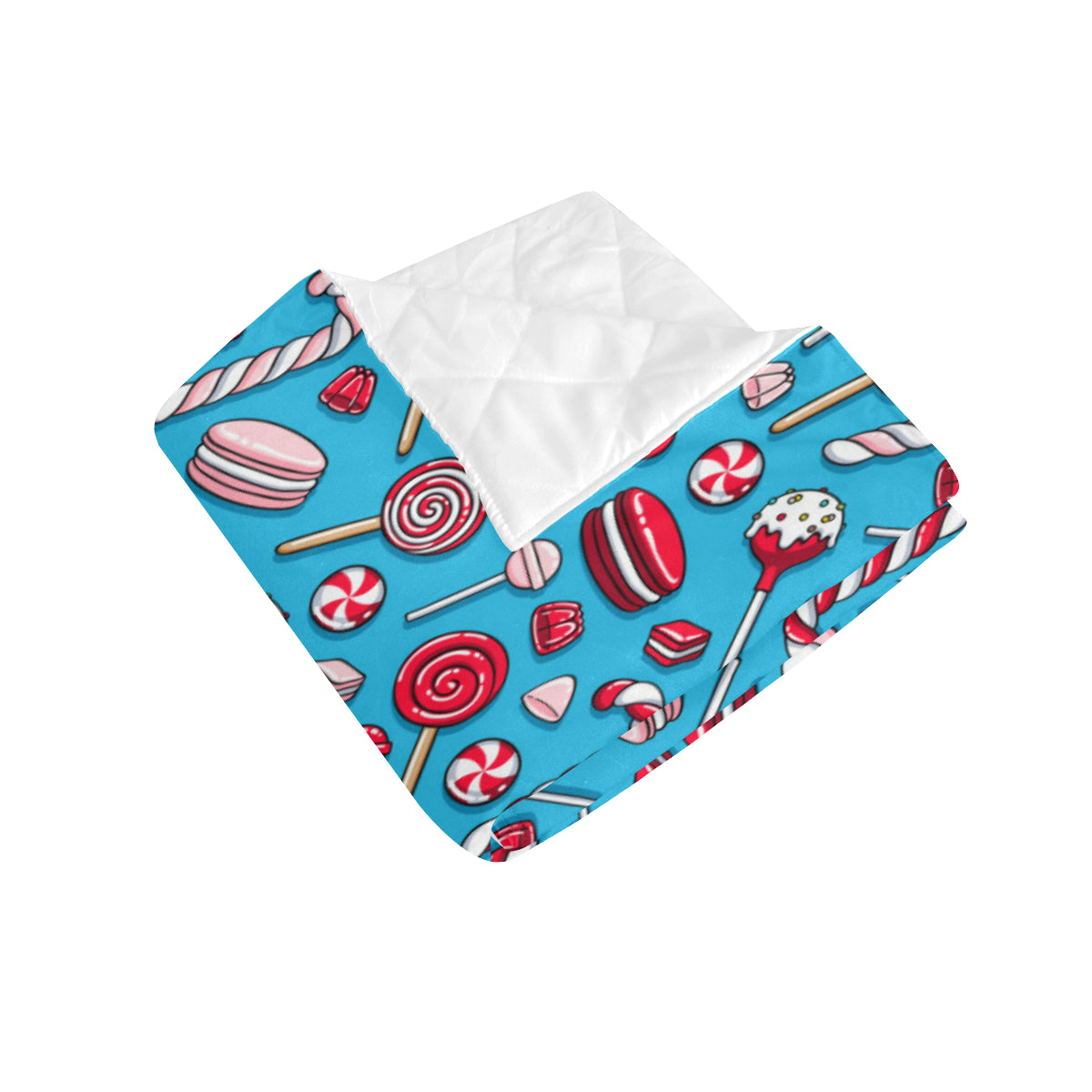 Candy Pattern Print Design 05 Premium Quilt