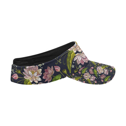 lotus Embroidered Pattern Print Design LO06 Unisex Sun Visor