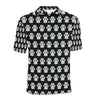 Paw Pattern Print Design A02 Men Polo Shirt