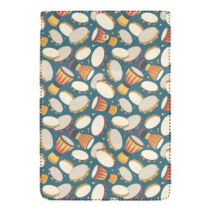 Tambourine Pattern Print Design 01 Women's Trifold Wallet