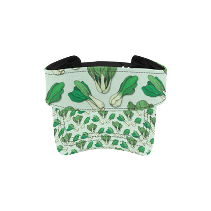Bok Choy Pattern Print Design 01 Unisex Sun Visor