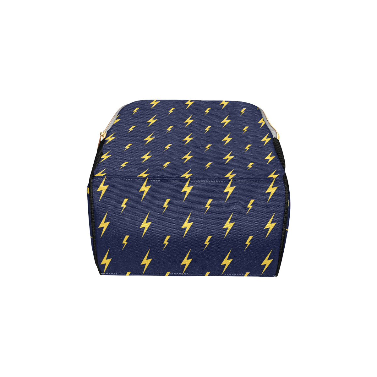 Lightning Thunder Pattern Print Design 03 Diaper Bag Backpack