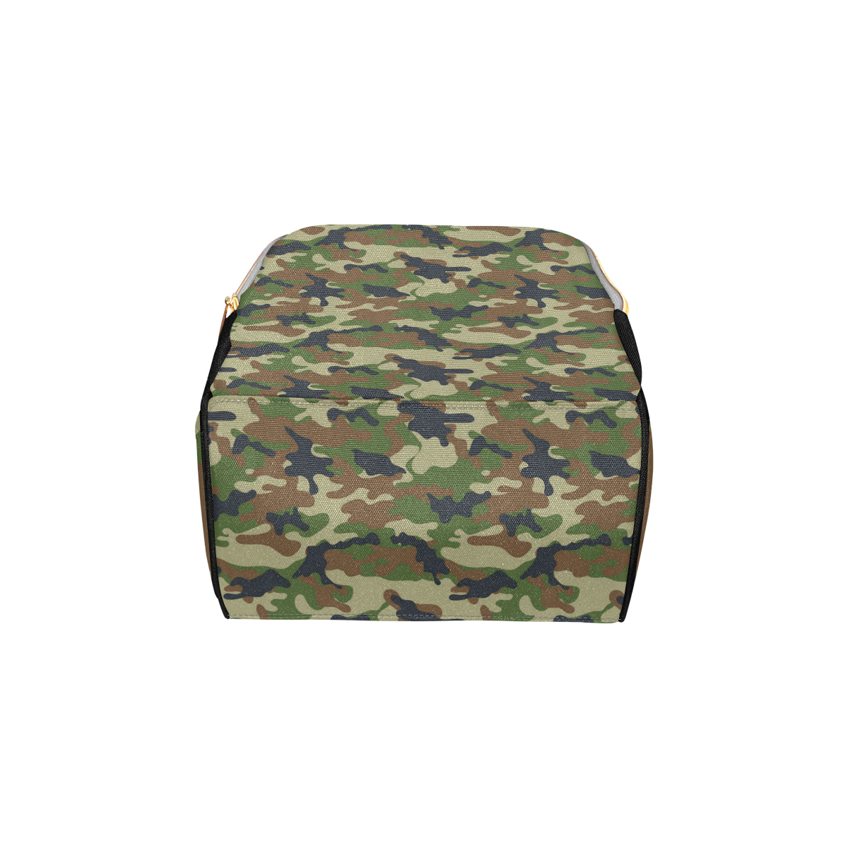 Army Camouflage Pattern Print Design 01 Diaper Bag Backpack