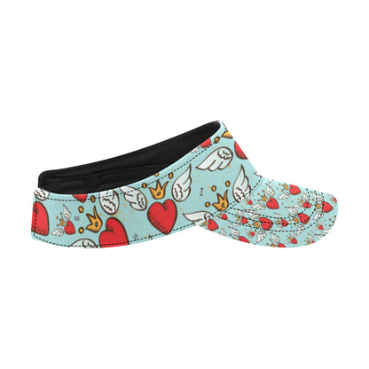 Angel Wings Heart Pattern Print Design 02 Unisex Sun Visor