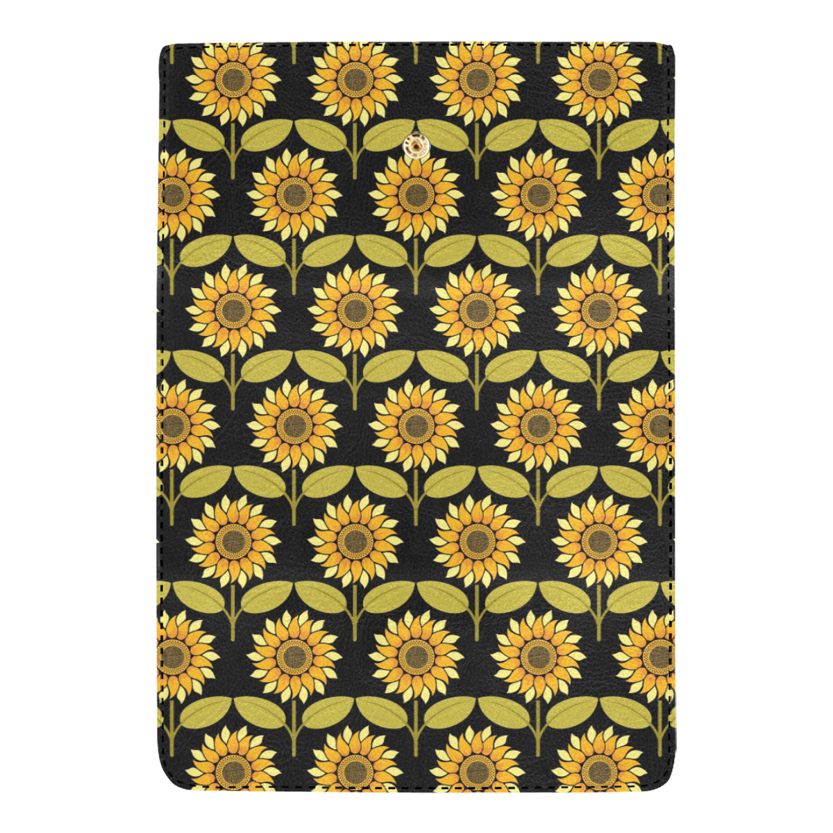 Sunflower Pattern Print Design SF015 Women's Trifold Wallet