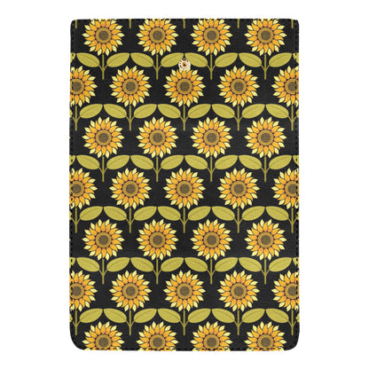Sunflower Pattern Print Design SF015 Women's Trifold Wallet