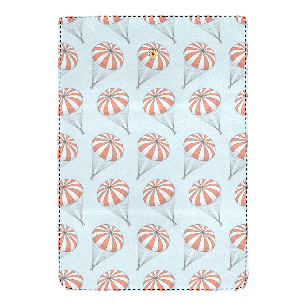 Skydiving Pattern Print Design 01 Women's Trifold Wallet