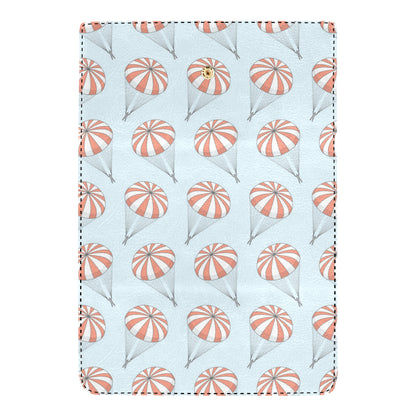 Skydiving Pattern Print Design 01 Women's Trifold Wallet