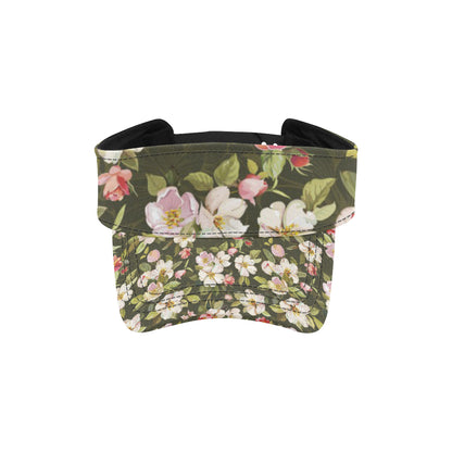 Apple blossom Pattern Print Design AB01 Unisex Sun Visor