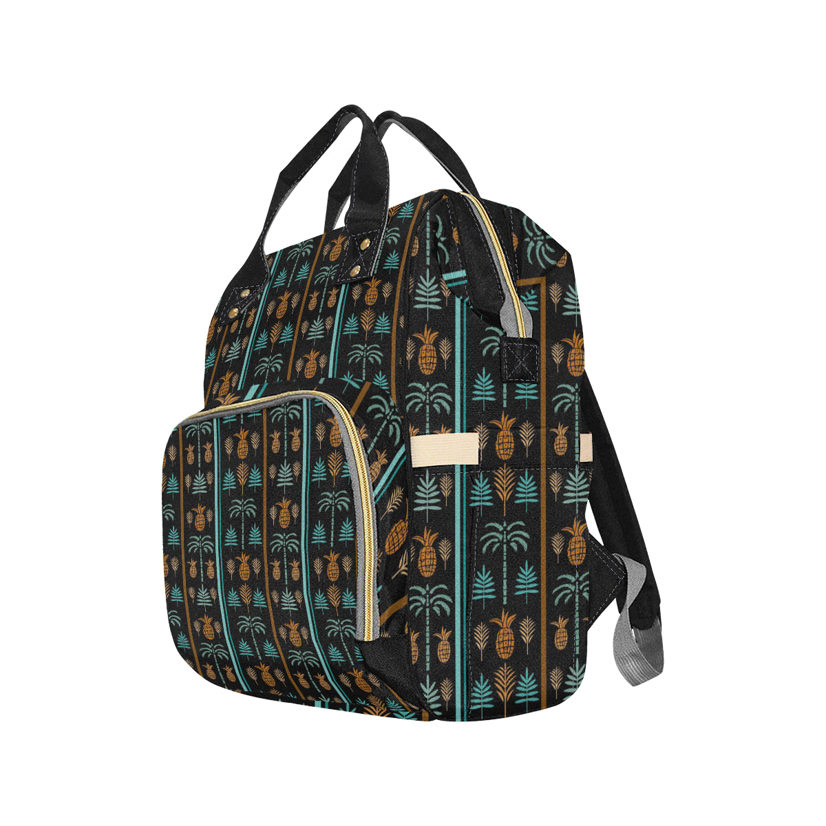 Hawaiian Themed Pattern Print Design H023 Diaper Bag Backpack
