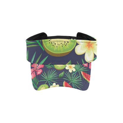 Tropical Fruits Pattern Print Design TF05 Unisex Sun Visor