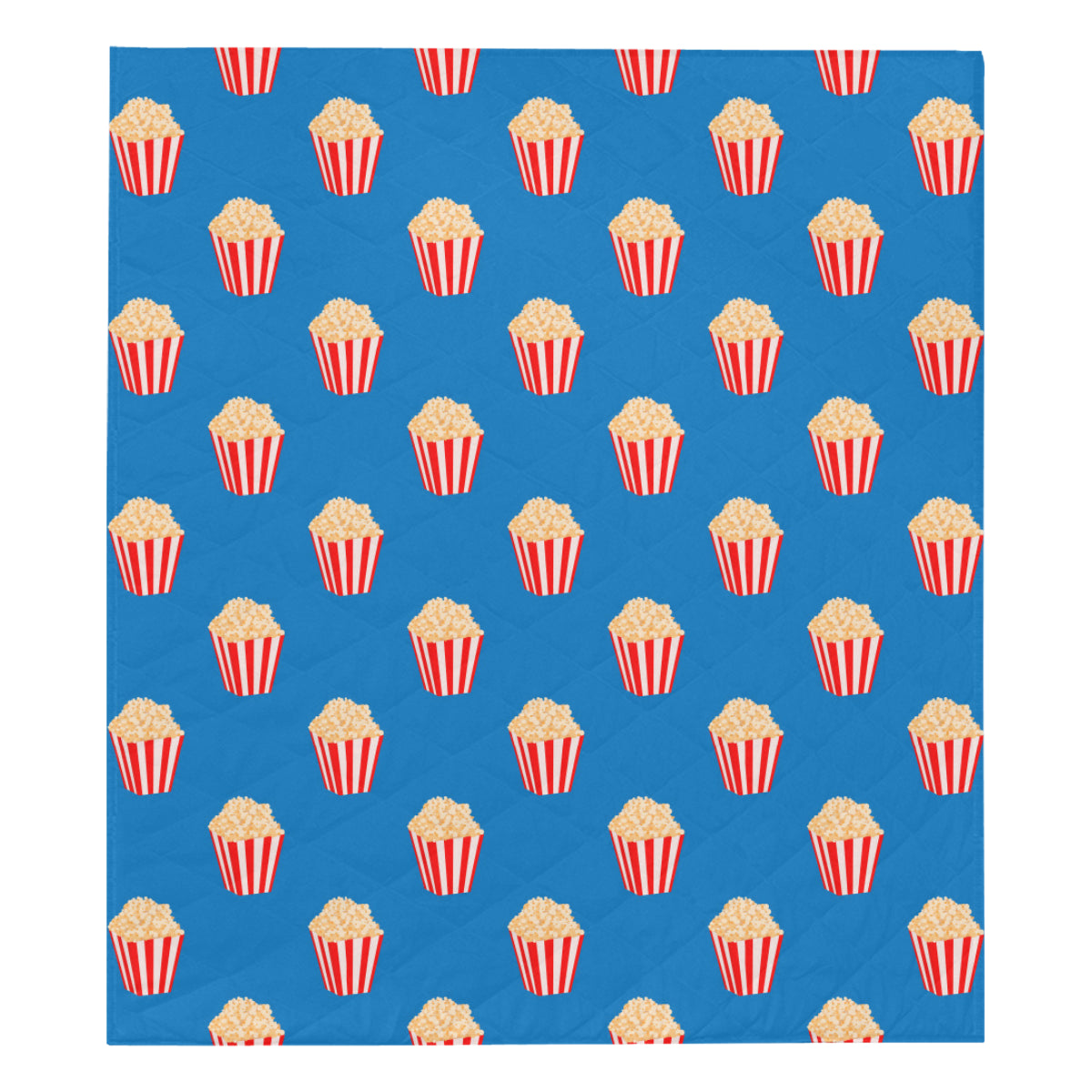 Popcorn Pattern Print Design A04 Premium Quilt