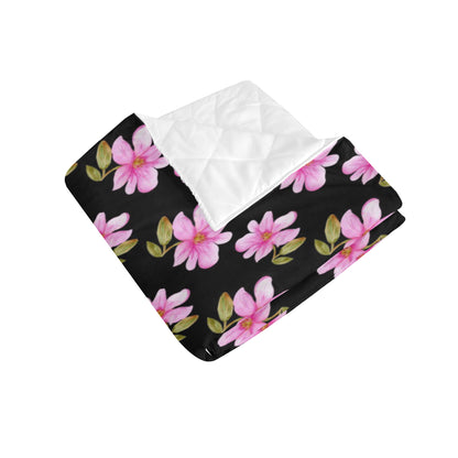 Magnolia Pattern Print Design MAG06 Premium Quilt