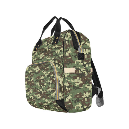 ACU Digital Army Camouflage Diaper Bag Backpack