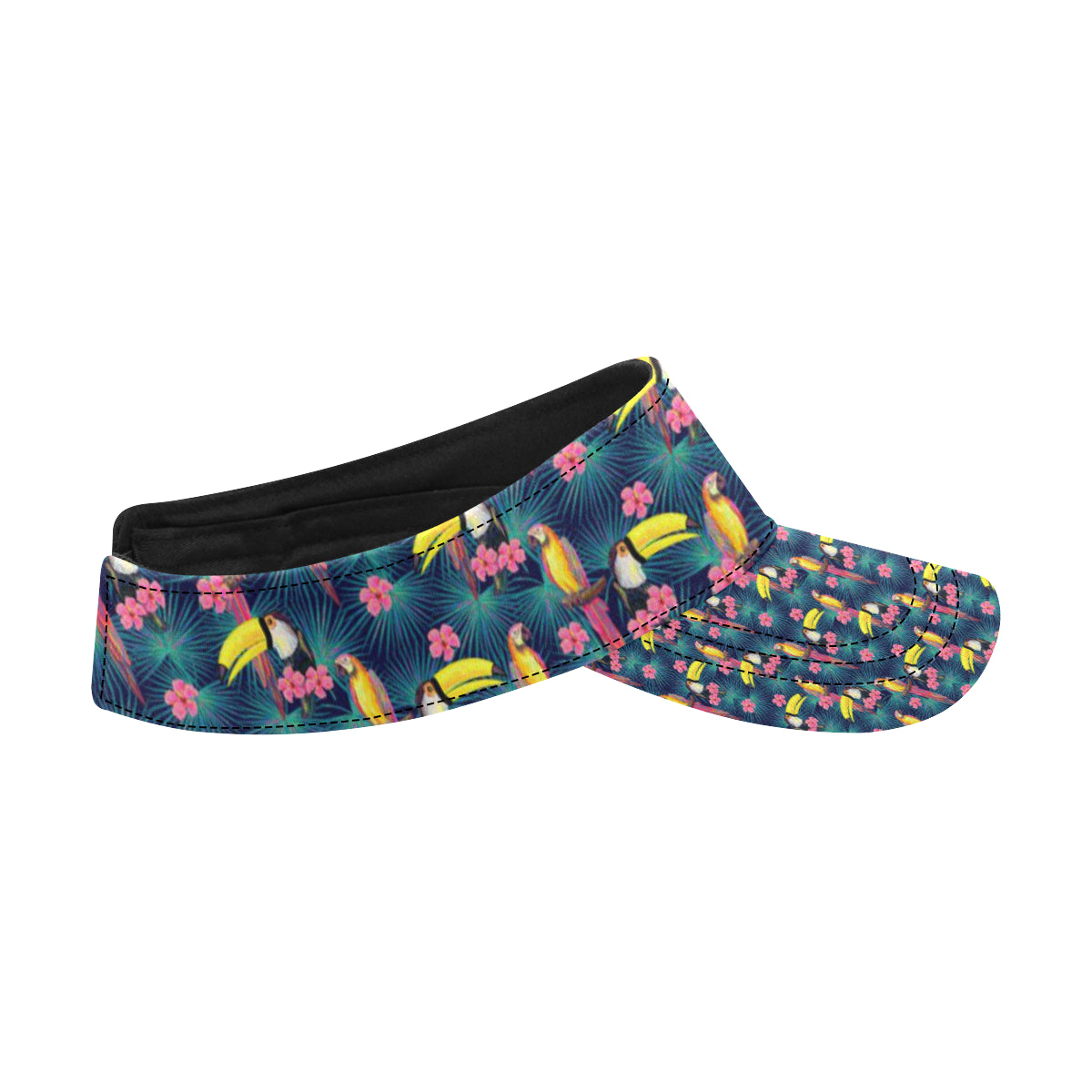 Toucan Parrot Design Unisex Sun Visor