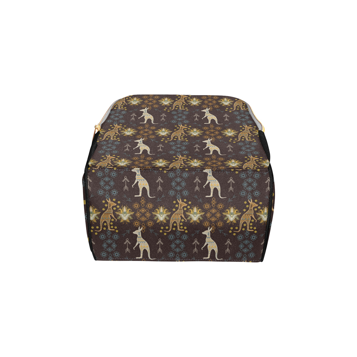 Kangaroos Pattern Print Design 03 Diaper Bag Backpack