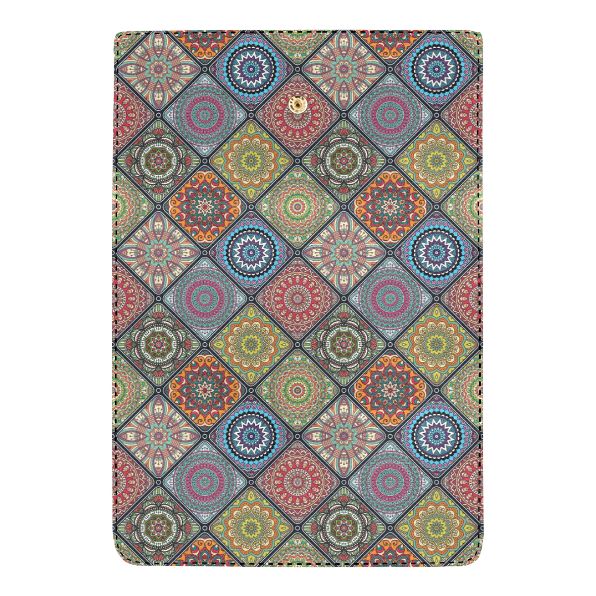 Bohemian Pattern Print Design 05 Women's Trifold Wallet