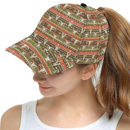 American indian Skull Animal Snapback Cap