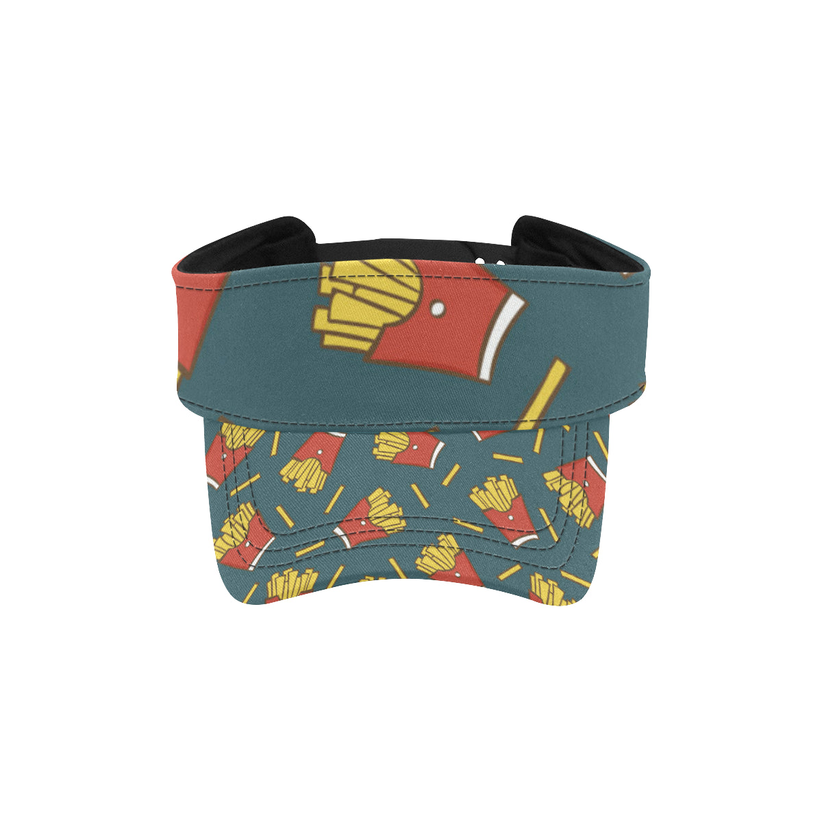 French Fried Pattern Print Design 04 Unisex Sun Visor