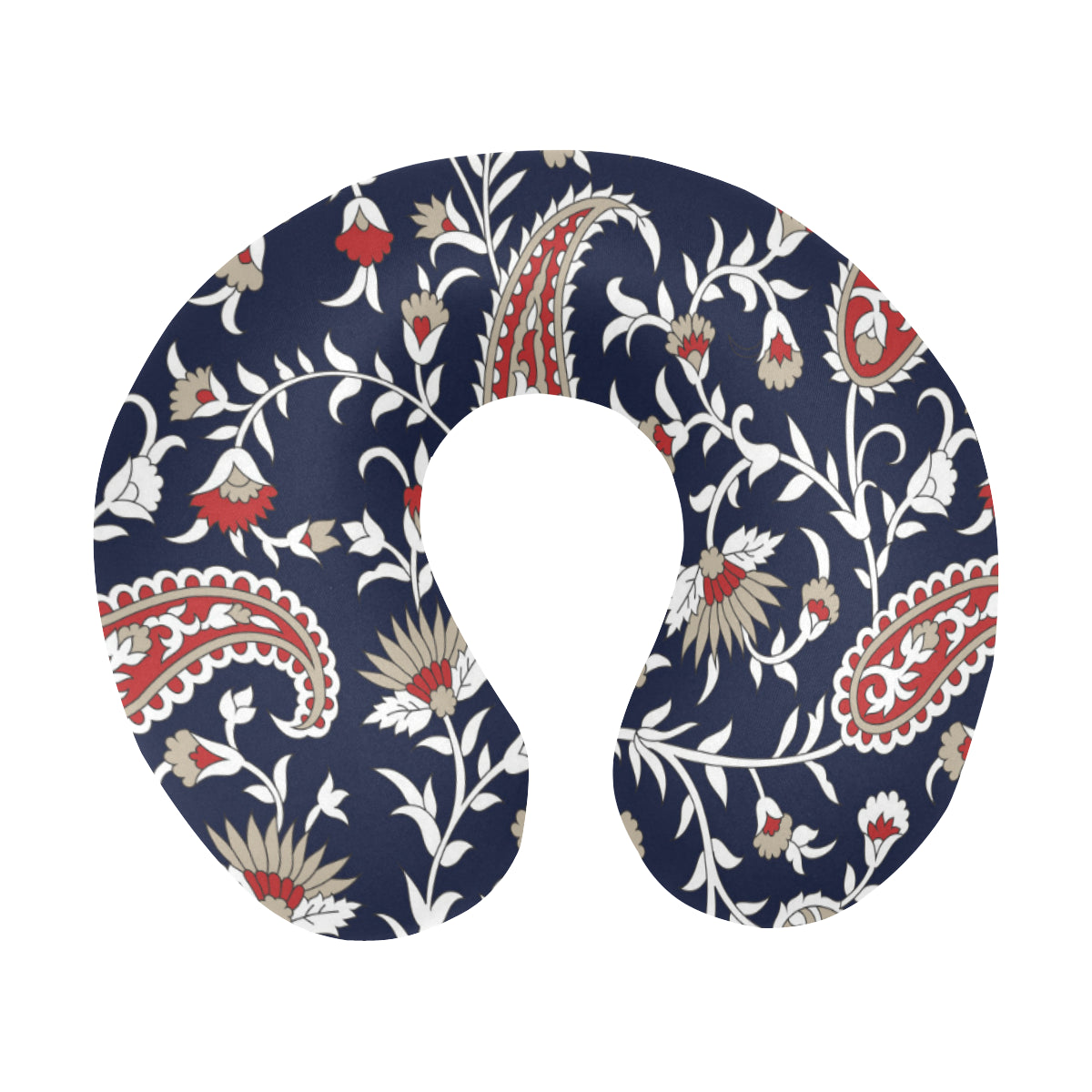 Paisley Pattern Print Design A05 U-Shaped Travel Neck Pillow