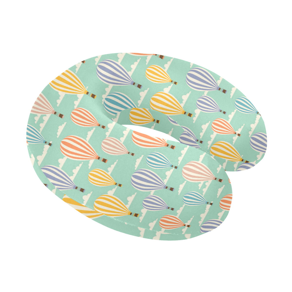 Ballon Pattern Print Design 01 U-Shaped Travel Neck Pillow