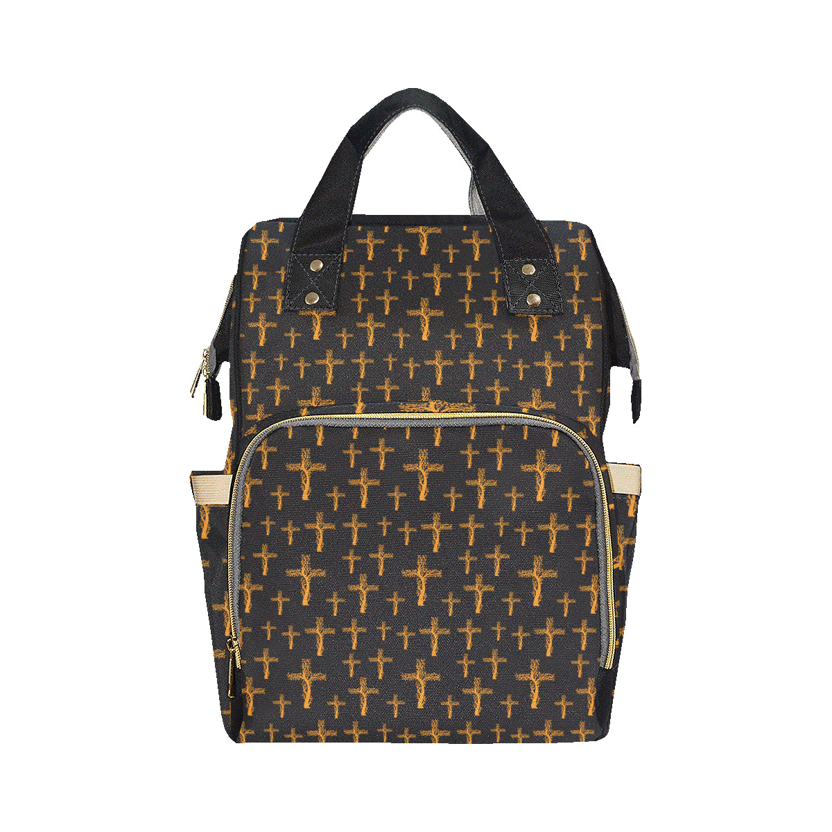 Christian Tree of Life Cross Design Diaper Bag Backpack