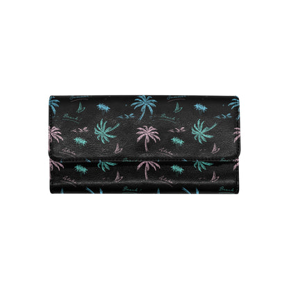 Aloha Hawaii Pattern Print Design 03 Women's Trifold Wallet