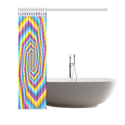 Optical illusion Pattern Print Design A04 Shower Curtain