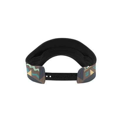 Tribal native american tent Aztec Unisex Sun Visor