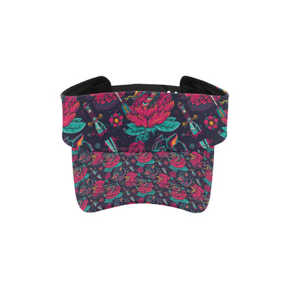 Old School Tattoo Print Unisex Sun Visor