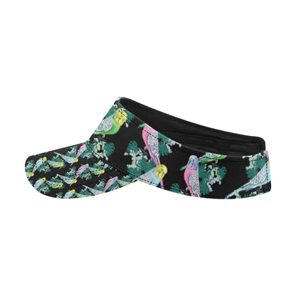Budgerigar Pattern Print Design 03 Unisex Sun Visor