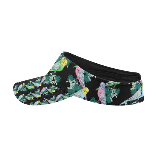 Budgerigar Pattern Print Design 03 Unisex Sun Visor