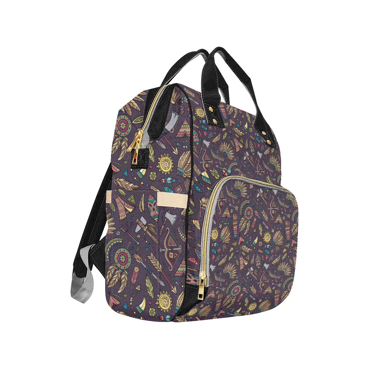 Tribal native american Aztec Diaper Bag Backpack