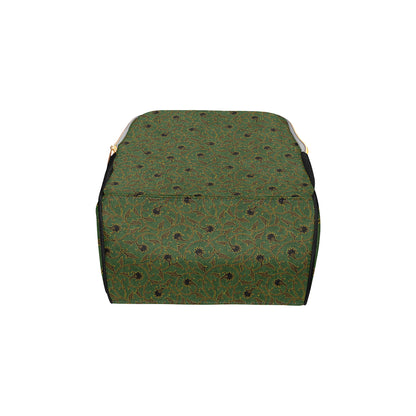 Brocade Pattern Print Design 02 Diaper Bag Backpack