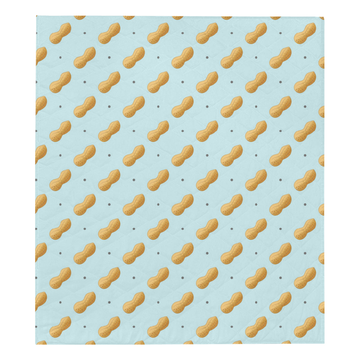 Peanut Pattern Print Design A03 Premium Quilt