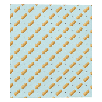 Peanut Pattern Print Design A03 Premium Quilt