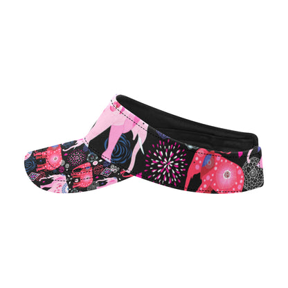 Pink Elephant Pattern Unisex Sun Visor