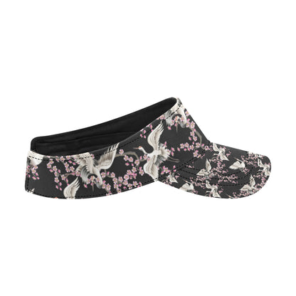 Crane Pattern Print Design 01 Unisex Sun Visor