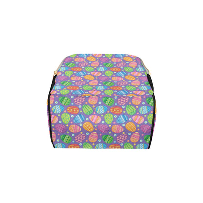 Easter Eggs Pattern Print Design RB010 Diaper Bag Backpack
