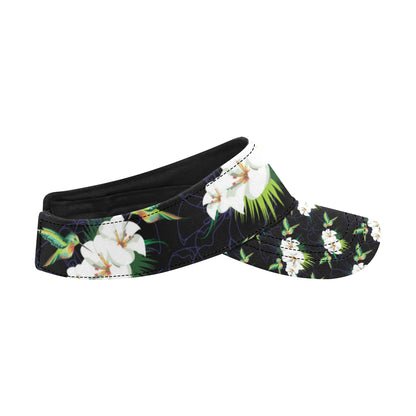 Hummingbird with Flower Pattern Print Design 03 Unisex Sun Visor