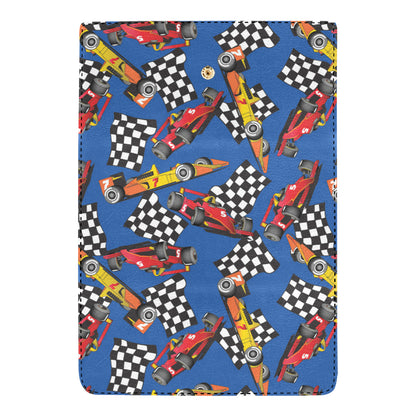 Racing Pattern Print Design A01 Women's Trifold Wallet