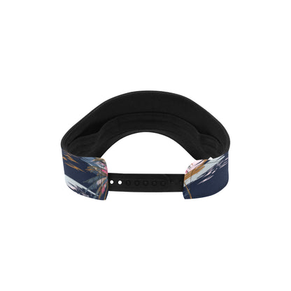 Pacific island Pattern Print Design A06 Unisex Sun Visor