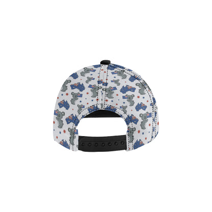 Koala Australia Day Themed Design Snapback Cap