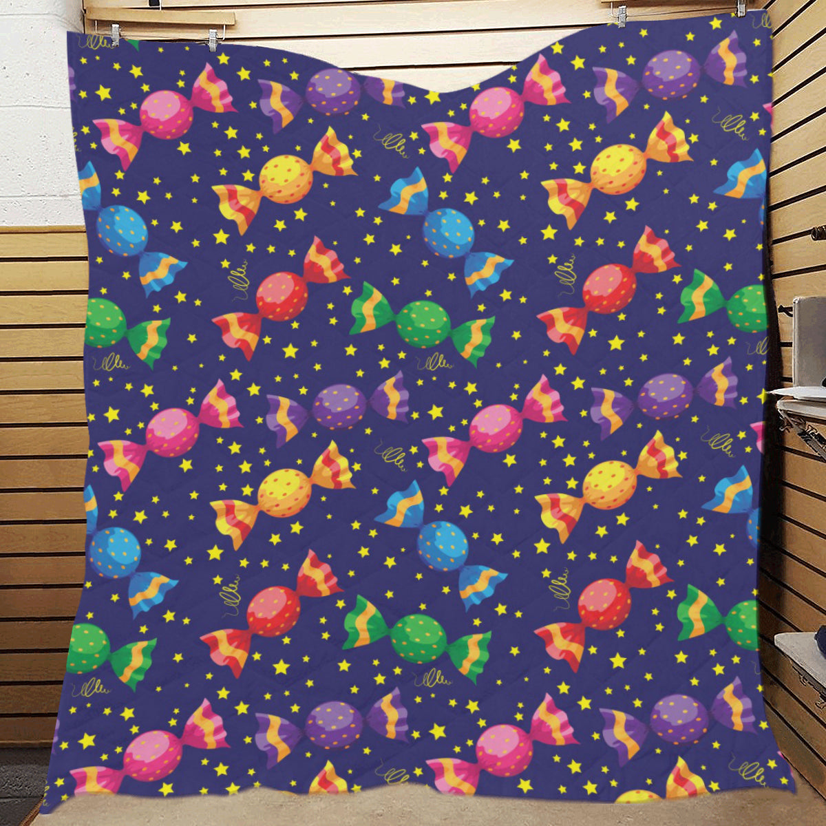 Candy Pattern Print Design CA06 Premium Quilt